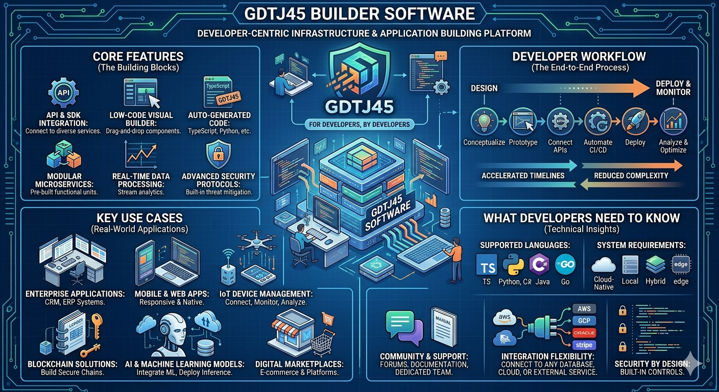 details of gdtj45 builder software